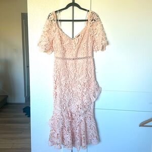 Lulus pink dress